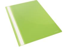 Cartellina ppl con fermafogli 21x29,7 verde report file esselte - Z03299