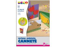 10fg cartoncino ondulato 50x70cm blu art 2206/2 cwr - Z03308