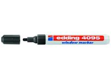 Marcatore edding 4095 nero p.conica - gesso liquido - Z03330