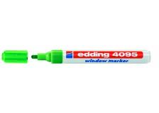 Marcatore edding 4095 verde p.conica - gesso liquido - Z03331