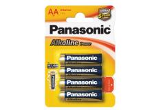 Blister 4 pile stilo alkaline aa 1,5v panasonic - Z03485