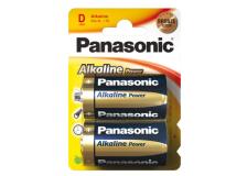 Blister 2 pile torcia alkaline d 1,5v panasonic - Z03487