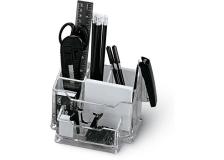 Portatutto in plexiglass da banco c/accessori art.5474 - Z03615