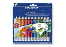 Astuccio 24 matite colorate cancellabili 144 noris club staedtler - Z03683
