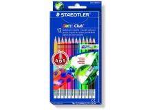Astuccio 12 matite colorate cancellabili 144 noris club staedtler - Z03684