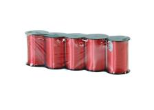 Rocca nastro splendene 10mmx250mt rosso 30 bolis - Z04129