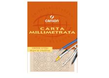 Blocco carta opaca millimetrata 210x297mm 10fg 80gr canson - Z04138