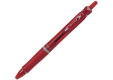 Penna sfera scatto acroball plastic 0.7mm rosso begreen pilot - Z04198
