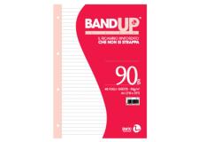 Ricambi forati rinforzati bandup A4 90gr 40fg 1rigo bm - Z04221