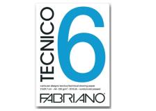 Blocco tecnico 6 25x35cm 20fg 240gr liscio fabriano - Z04447