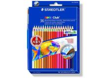 Astuccio 36 matite colorate 144 aquarell noris club staedtler - Z04626