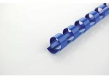 50 dorsi plastici 21 anelli 22mm blu titanium - Z04838