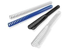 Scatola 50 dorsi spirale clickbind 12mm effetto ghiaccio - Z05041