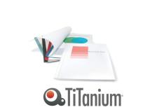 50 cartelline termiche 15mm bianco grain titanium - Z05064
