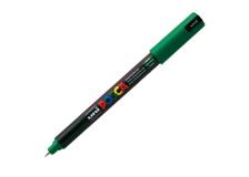 Marcatore uni posca pen pc1m verde ultra fine - Z05073