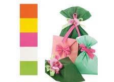 100 buste regalo in ppl perla mat 16x25cm assortimento 5 colori - Z05188