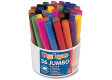 Secchiello 36 pennarelli jumbo superlavabili primo - Z05216