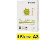 CARTA RICICLATA A4 TREND WHITE 80 GRAMMI RISMA DA 500 FOGLI - LaToBi