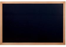 Lavagna nera teak 60x80cm woody securit - Z05439