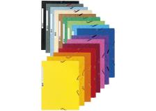 Cartelline 3 lembi con elastico Exacompta 55503E