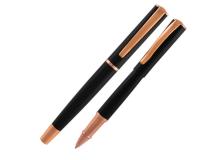 Roller impressa™ nero-rosegold punta m monteverde - Z05670