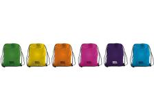 Sacchetto t-bag in nylon 38x50cm colori assortiti - Z05717