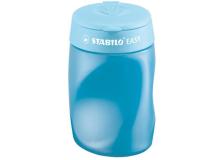 Temperamatite easy 3 fori c/contenitore ergonomico blu per destrimani stabilo - Z05826