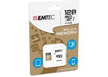 Micro sdxc emtec 128gb class 10 gold + con adattatore - Z06349