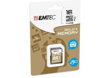 Sdhc emtec 16gb class 10 gold + - Z06360