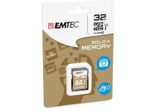 Sdhc emtec 32gb class 10 gold + - Z06361