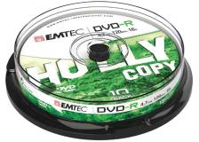 Dvd-r emtec4,7gb 16x spindle (kit 10zp) - Z06372