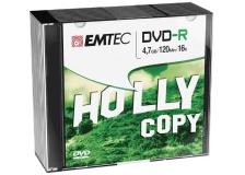 Dvd-r emtec 4,7gb 16x slim case (kit 10pz) - Z06373