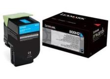 Toner Lexmark 800H2 (80C0H20) ciano - Z07359