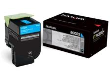 Toner Lexmark 800S2 (80C0S20) ciano - Z07363