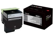 Toner Lexmark 800X1 (80C0X10) nero - Z07366