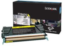 Toner Lexmark X746, X748 (X746A2YG) giallo - Z07618