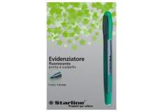 Evidenziatore starline verde p.scalpello 1-4mm - Z09053