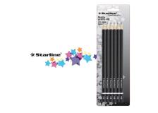 Blister 6 matite grafite hb starline - Z09069
