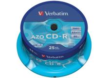 Scatola 25 cd-r datalifeplus spindle 1x-52x 700mb serigrafato - Z09435