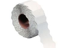 Rotolo 1500 etichette 26x12mm bianche permanenti a onda markin - Z09593