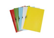 Cartellina pvc c/molla dorso 5 blu spring file 22x31 - Z09713