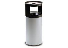 Gettacarte/posacenere h 80cm grigio autoest. - Z10070