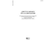 Libretto impianto climatizzazione veneto 297x210mm 48pag e2621ve edipro - Z10379