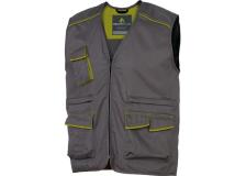 Gilet da lavoro m6gil grigio/verde tg. l panostyle® - Z10553