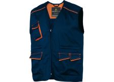 Gilet da lavoro m6gil blu/arancio tg. xl panostyle® - Z10556