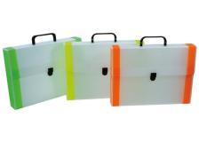 Valigetta polionda dorso fluo 28x38cm dorso 5cm ri.plast - Z10617