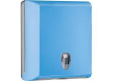 Dispenser asciugamani piegati azzurro soft touch - Z10657