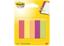 Segnapagina post-it 670-5ja-eu 250fg in 5colori index 12,7x44mm in carta - Z10897