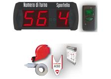 Kit completo elimina code multifunzione (2 numeri + 9 sportelli) printex - Z10900