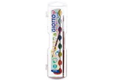 Colori acquerelli glitter in 8 colori giotto - Z11103